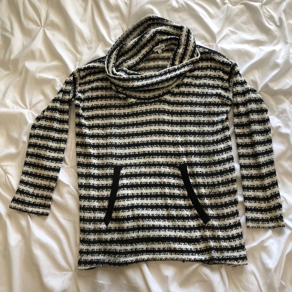 Splendid Knit Cowl Neck Sweater